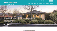 Desktop Screenshot of mariaselleck.com.au